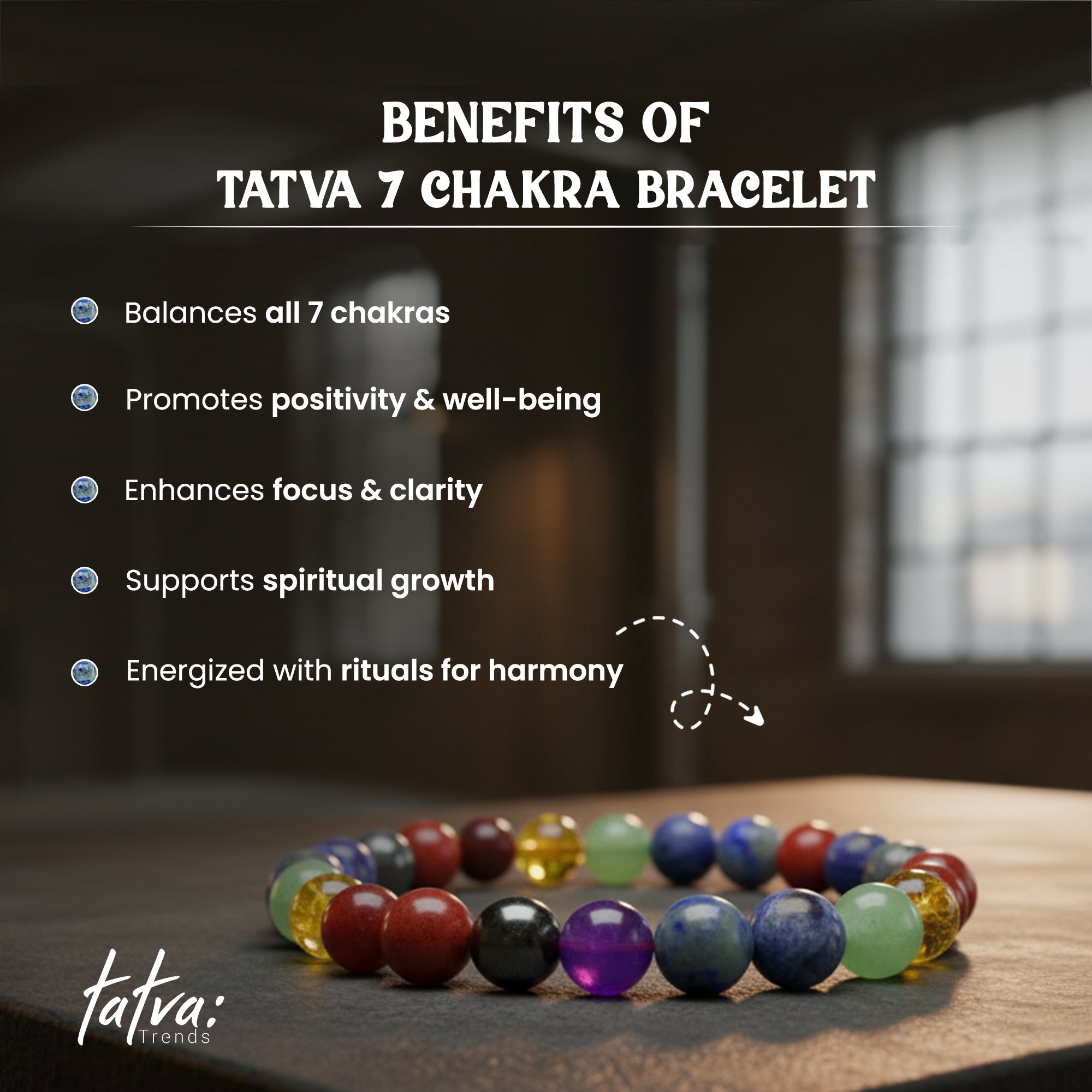 7 chakra bracelet