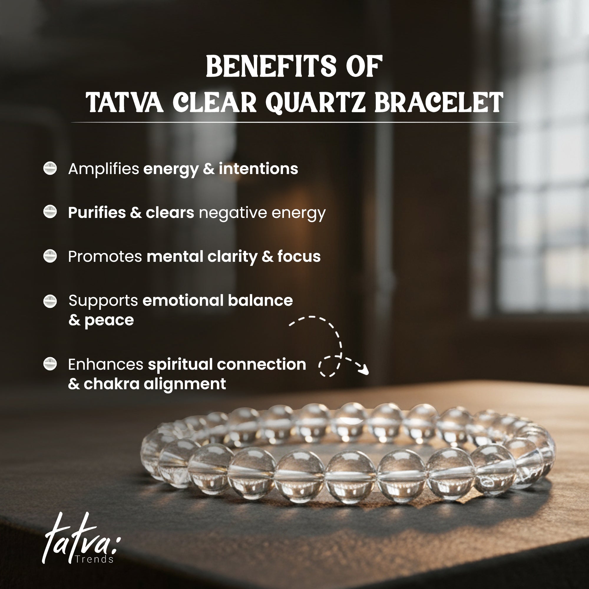 Crystal Bracelet (Clear Quartz)