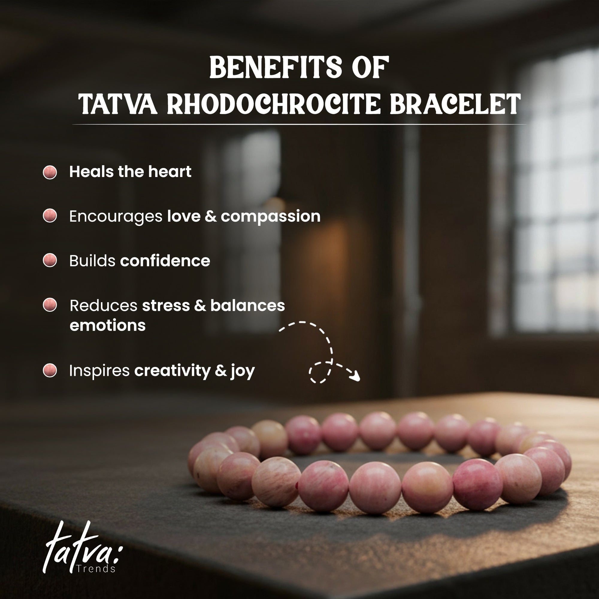 Rhodochrocite Bracelet