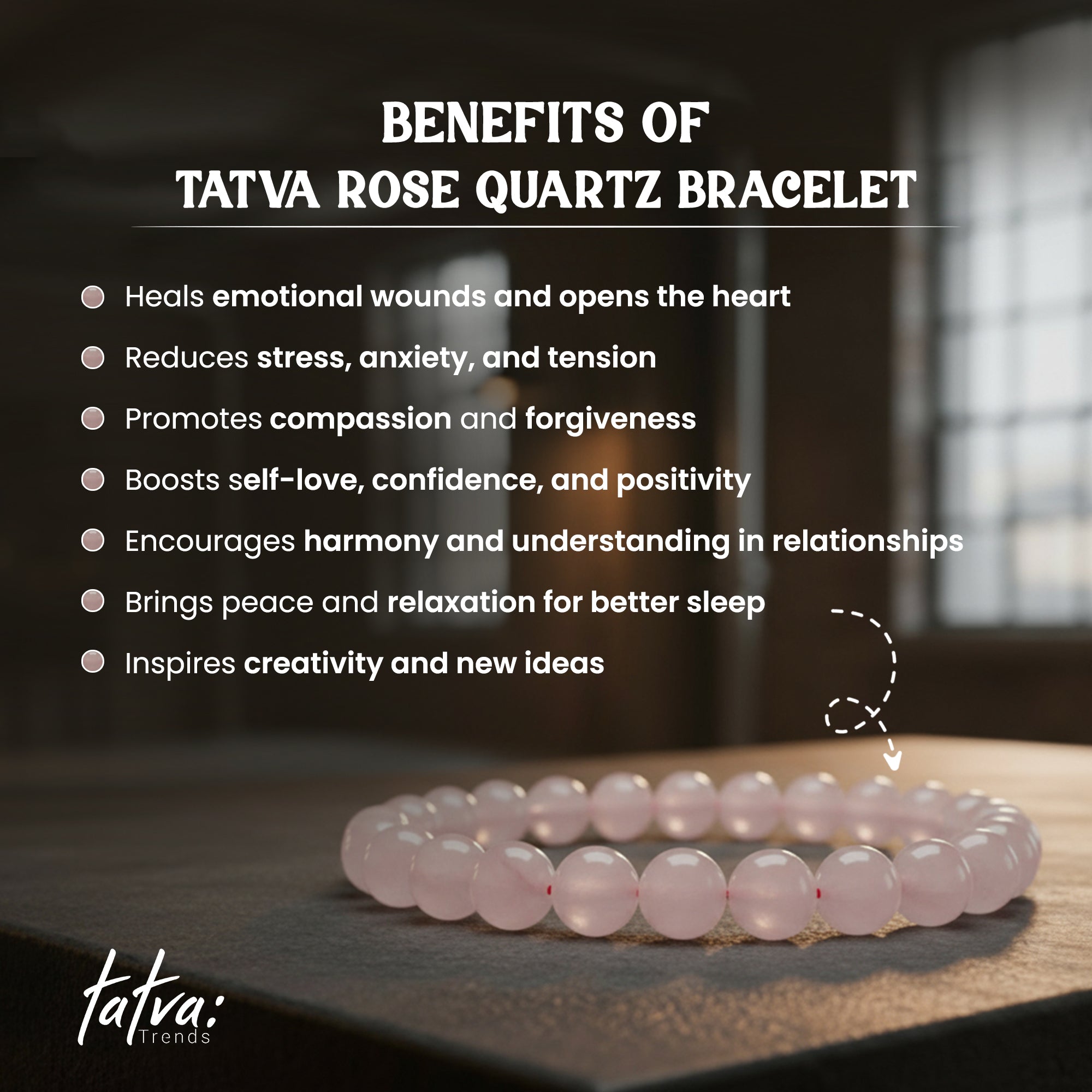 Rose Quartz Bracelet