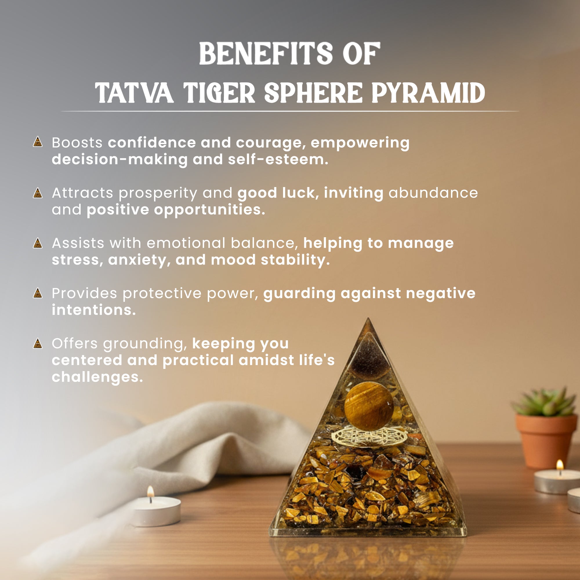 Tiger Sphere Pyramid