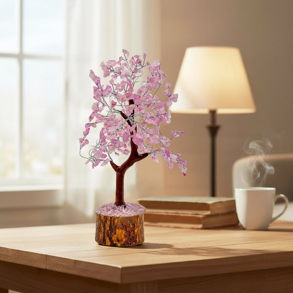 Rose Quartz Tree